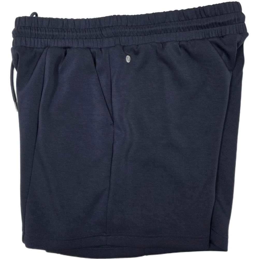 Z by Zella Womens Navy Blue Drawstring Lounge Shorts w/Pockets